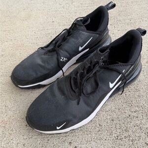 Nike Air Max 270 G Golf Shoes Black/White CK6483-001 Size Mens 13